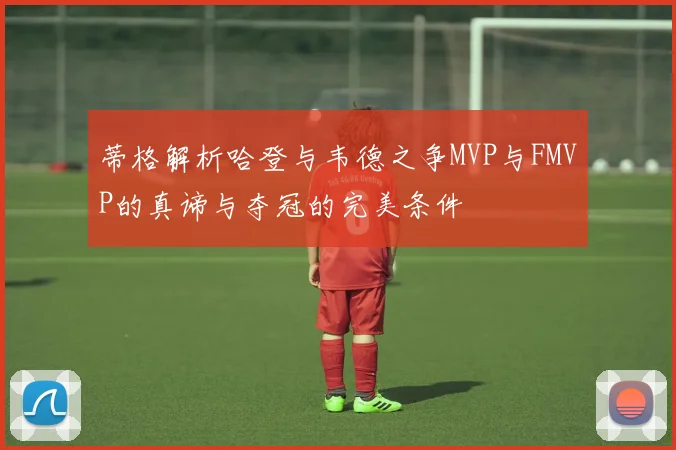 蒂格解析哈登与韦德之争MVP与FMVP的真谛与夺冠的完美条件